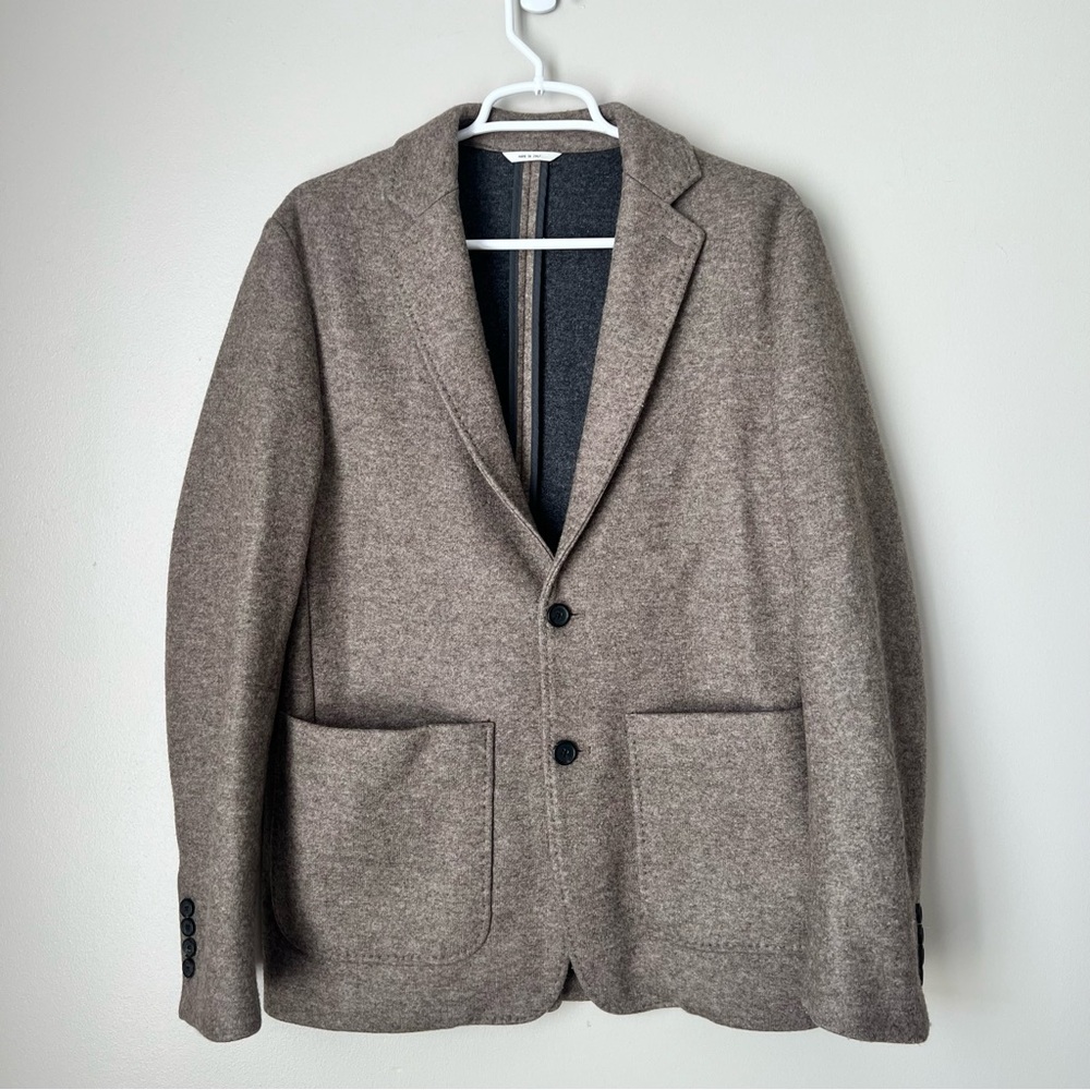 Billy Reid Tan Wool Blend Men’s Two Button Sport Coat Size 38R